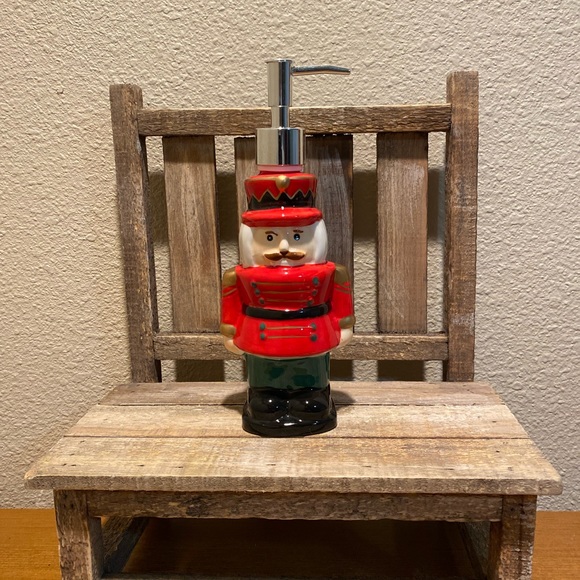 Nutcracker Soap Dispenser, Christmas Nutcracker Soap Dispenser, Soap Dispenser - Picture 2 of 16